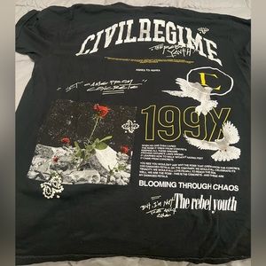 Civil regime tee size L